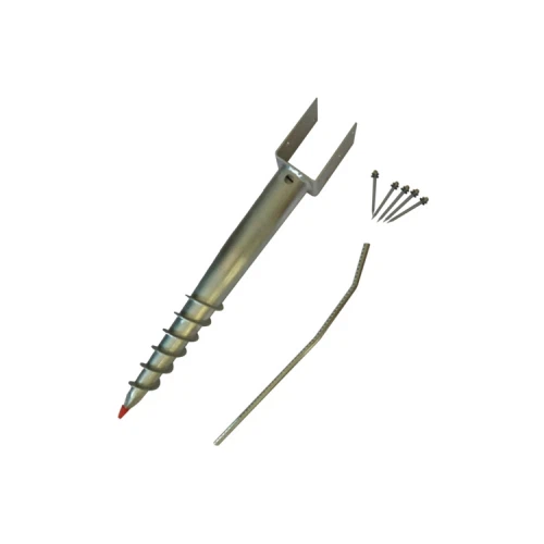 Galvanized U Type Ground Screw