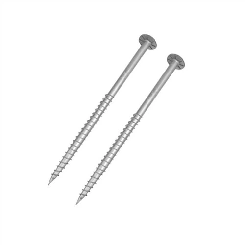 Cerucuk Skru Galvanis Dengan Flange Bulat