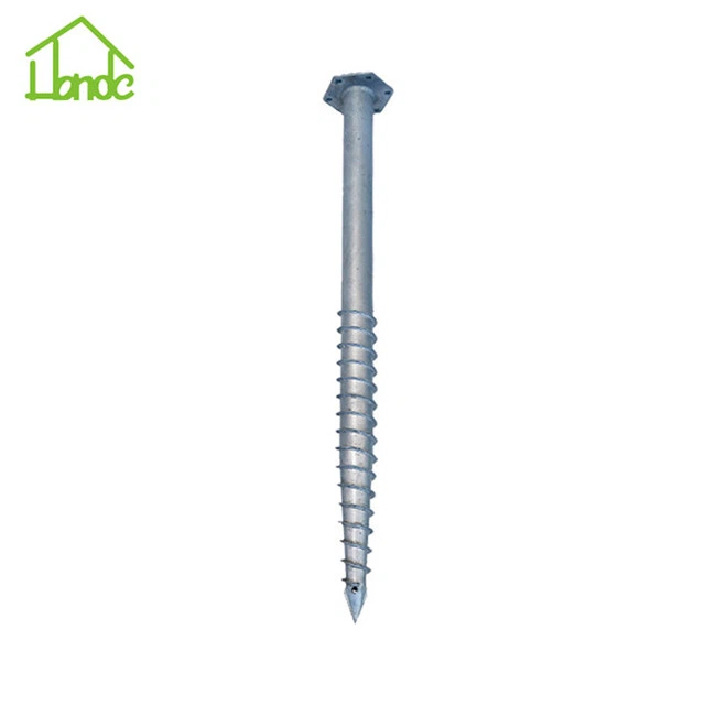Helical Earth Screw No Dig Ground